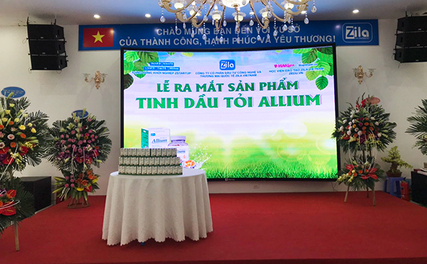 Lễ ra mắt tinh dầu tỏi Allium