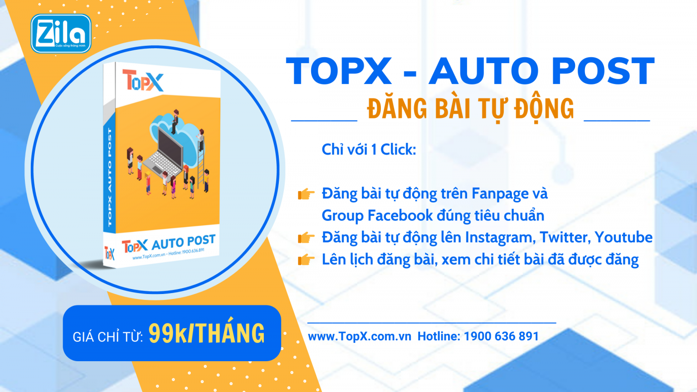 TopX - Giải pháp quản lý Fanpage đỉnh cao