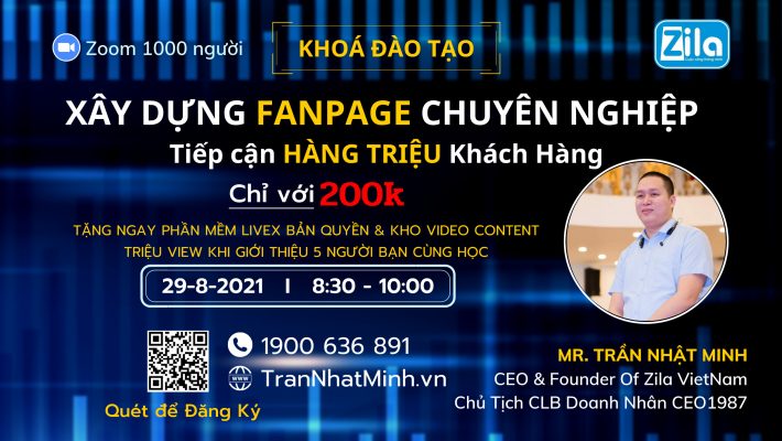Khóa học Fanpage triệu khách hàng