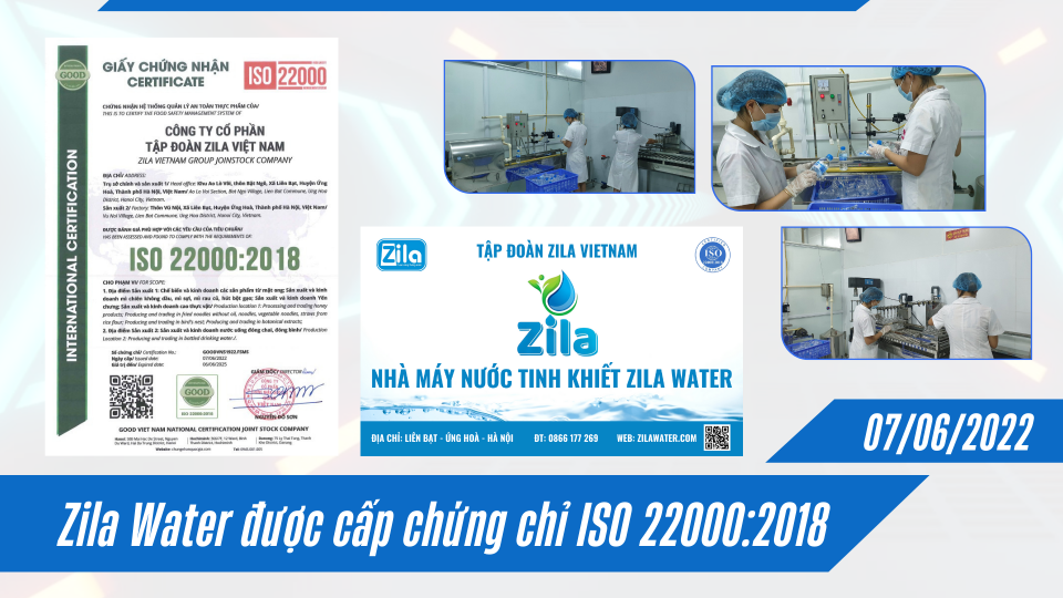 Nhà máy nước Zila water